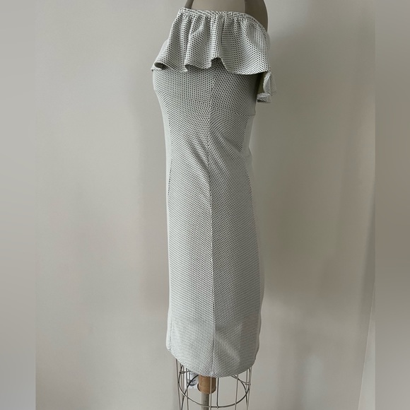 ZARA Women’s Polka Dot Dress. Colour pale green/white in size Small - Picture 2 of 3